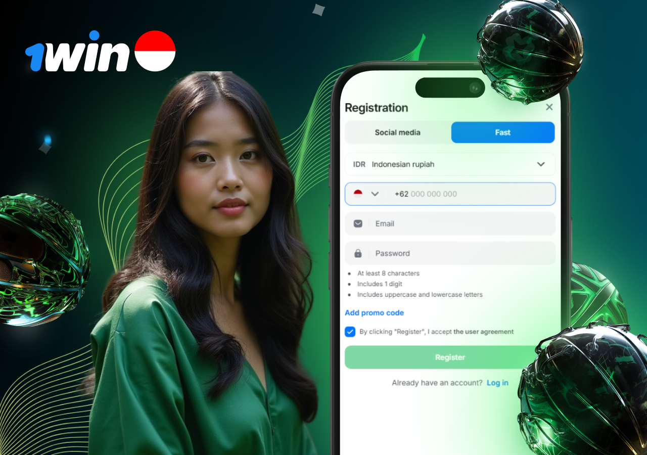 Secure signup and login with 1win Indonesia account