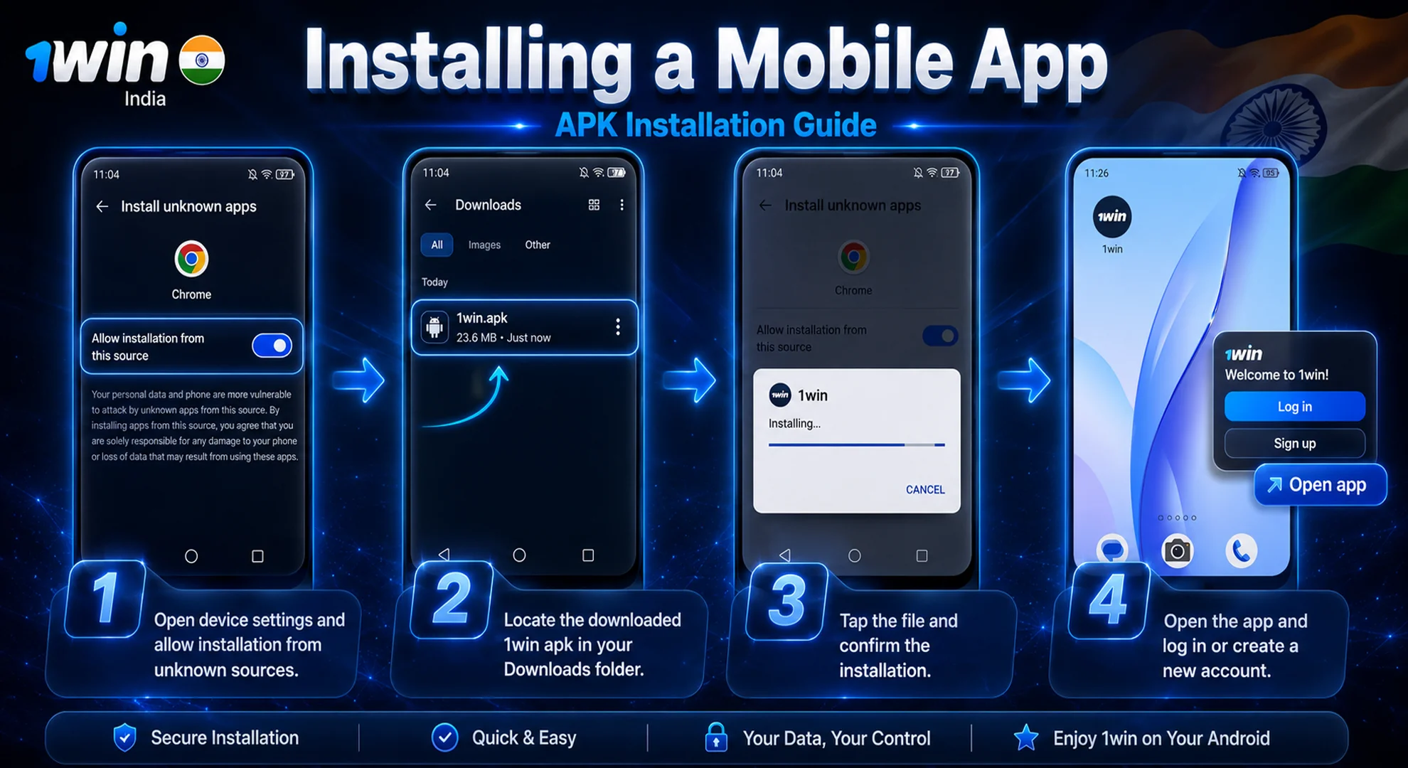 Installing a Mobile App